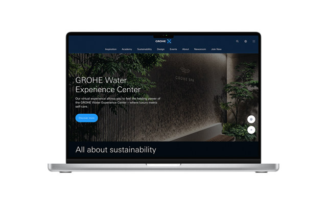Dart Digital Projet - Grohe Water Experience
