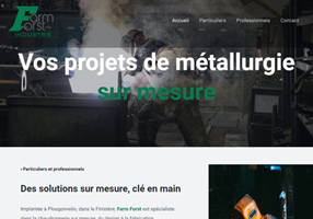 Création de site vitrine