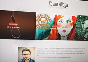 Xatcom - Agencia digital Valencia Projet - Site web sur mesure pour Xavier Aliaga