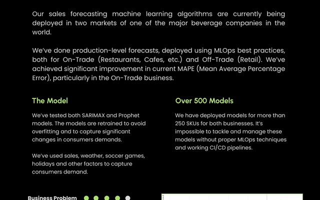 DareData Engineering Projet - Prévisions de chiffre d’affaires