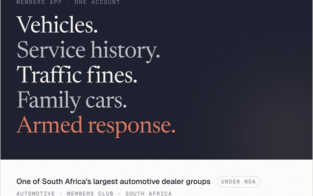 Seamwire Projet - Application pour les membres d’un réseau national de concessionnaires automobiles