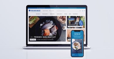 4eck Media | Webdesign & SEO/GEO Projet - Conception et développement de la boutique en ligne Fischkaufhaus.de