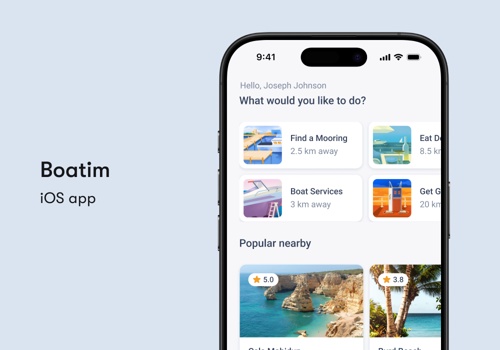 Application iOS Boatim