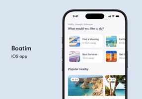 Webake Design Projet - Application iOS Boatim