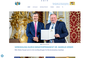 NorthRock software GmbH Projet - Site web pour la chancellerie dÉtat bavaroise