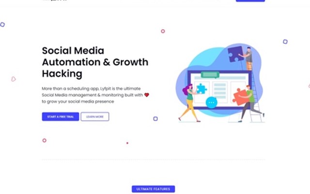 Lyfpit Projet - Page d'accueil Lyfpit