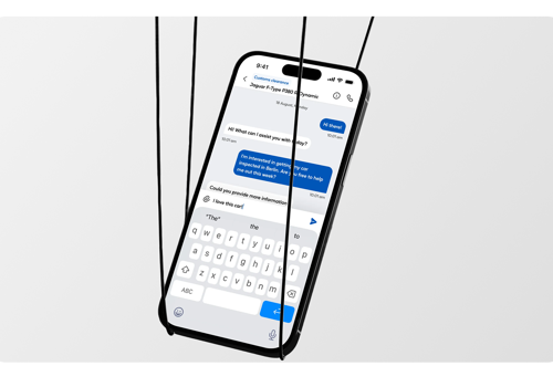 Application mobile de services automobiles