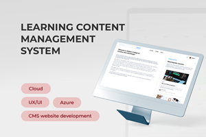 Innowise Projet - Optimisation du site web et développement sur mesure d'un LMS : automatiser 30% de la paperasse