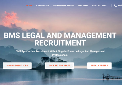 Goldfish SEO Projet - BMS Recruitment, conception web, développement et SEO