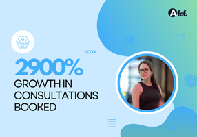 2900 % de croissance des consultations réservées
