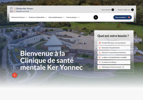 Dropteam Projet - Vivalto Santé : Socle Drupal multisites industriel
