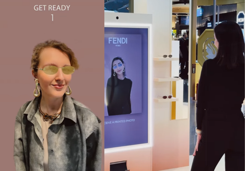 loook.ai Projet - Fendi - AR Mirror for Travel Retail