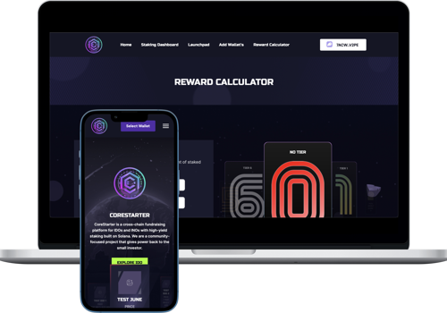 FewerClicks Labs Projet - Launchpad IDO multichaîne