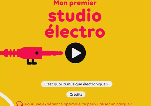Limbus Studio Projet - Jeu interactif « My first electro studio »