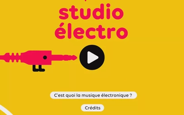 Limbus Studio Projet - Jeu interactif « My first electro studio »