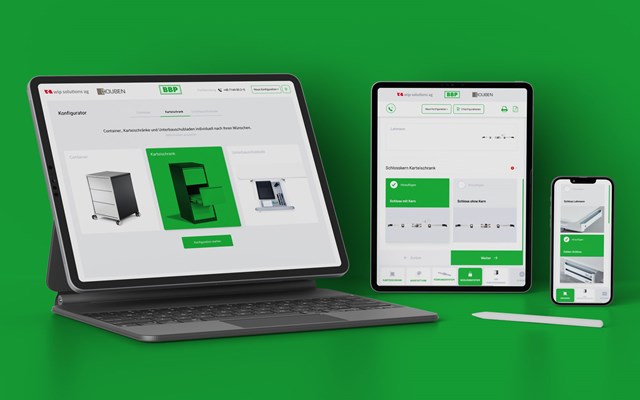 VI BRAND STUDIOS GmbH Projet - Configurateur de produits B2B pour la vente numérique
