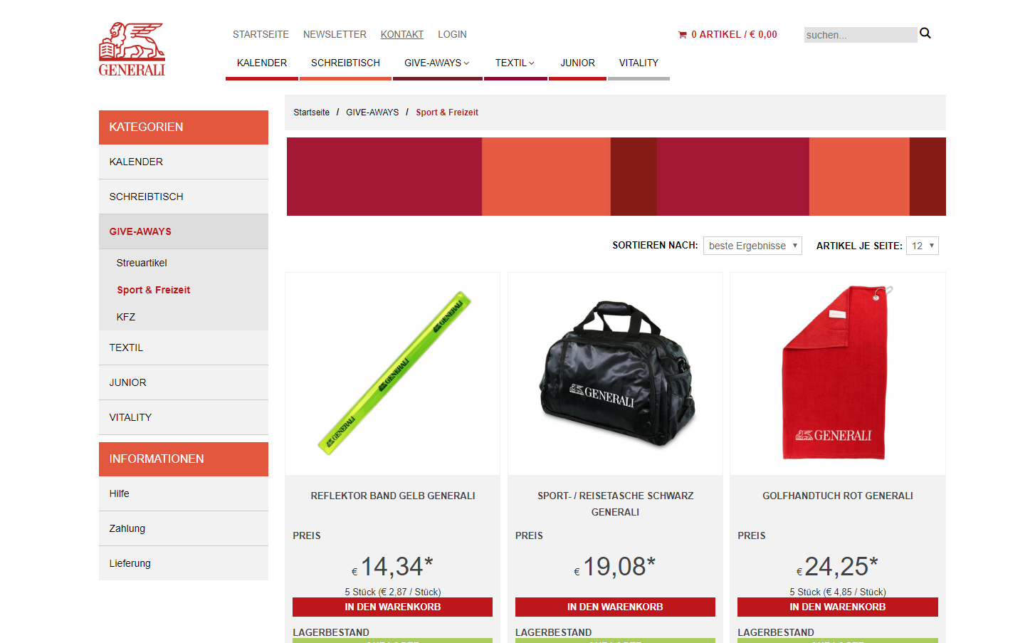 CosmoShop GmbH Projet -