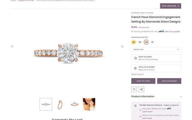 Experro Projet - Diamants en direct