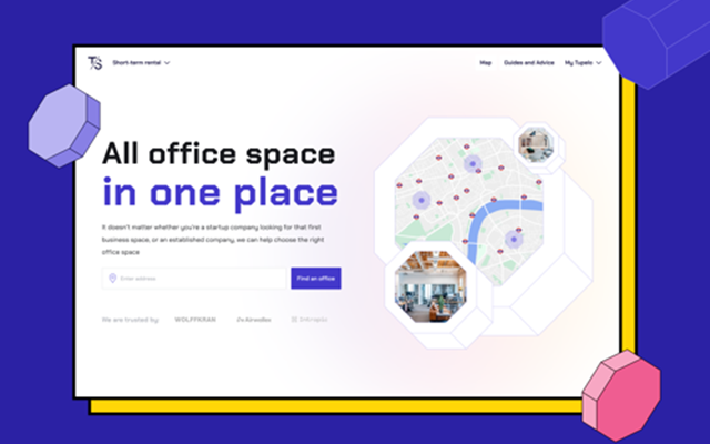 Prototeam Projet - Tupelo Spaces | Conception de site web