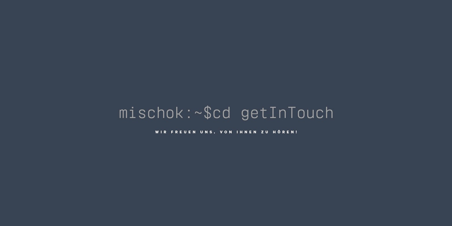 Mischok GmbH Headerbild
