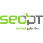 SEOPT - optimal gefunden. Logo