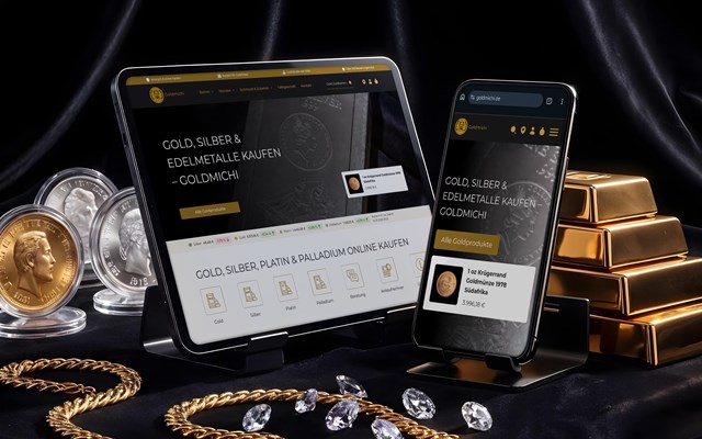 4eck Media | Webdesign & SEO/GEO Projet - Boutique WooCommerce avec cours des métaux précieux en temps réel et calculateur de rachat pour un négociant en métaux précieux à Rostock
