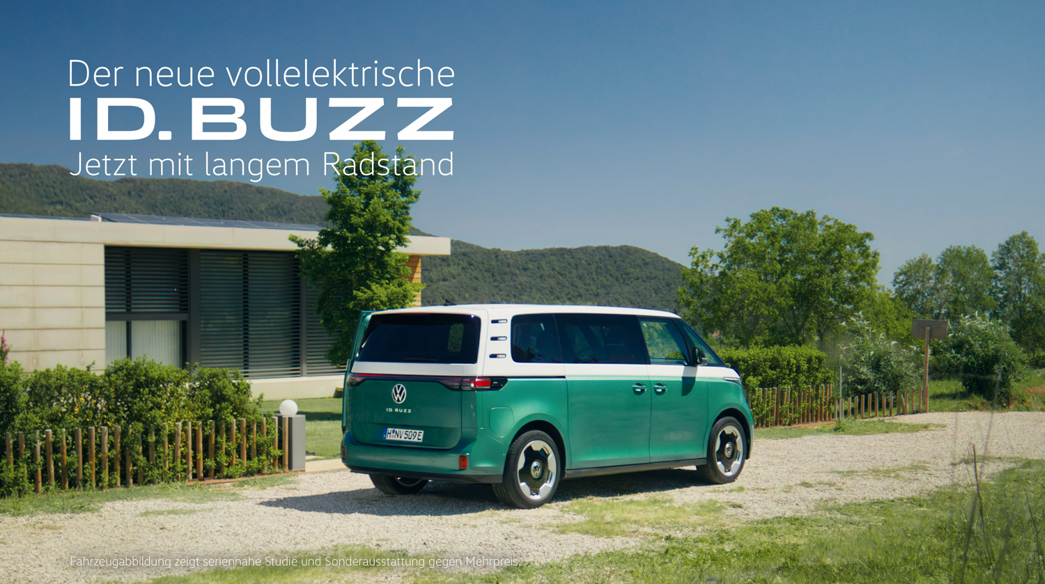 Trey GmbH Projet - Vidéos de lancement Volkswagen ID Buzz LWB