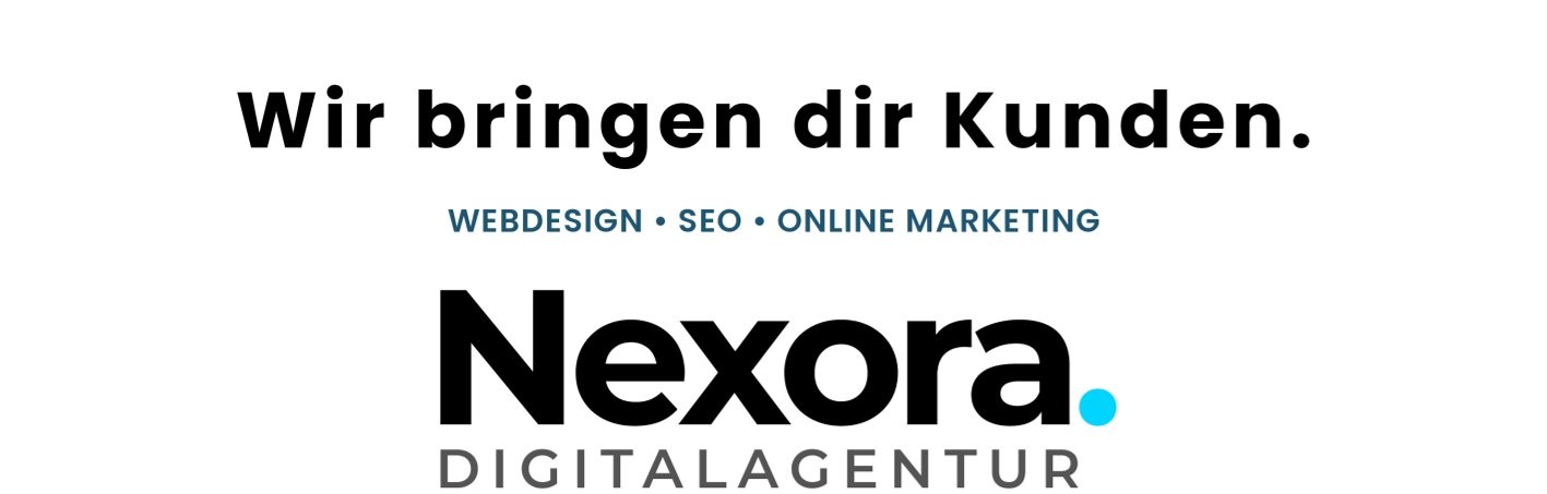 Nexora Digital - Webdesign, SEO & Google Ads Agentur Headerbild