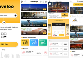 UIUXDen Projet - Traveloo - application de voyage