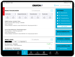 Kommdirekt GmbH Projet - myCREATON - l’application mobile de vente basée sur SAMOA