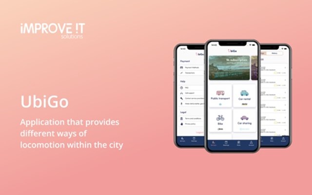 ImproveIT Solutions Projet - Développement d’applications pour UbiGo