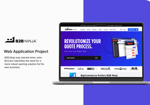 Expedey Projet - Développement de site web marketing pour B2B Ninja