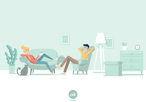 Chillstudio.co Projet - Interface web et illustration