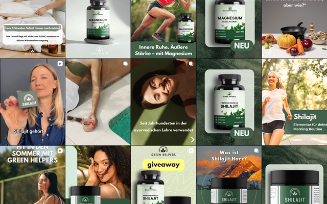 Vanced Media | Webdesign, Online-Marketing, SEO/GEO Projet - Gestion des réseaux sociaux, Green Helpers