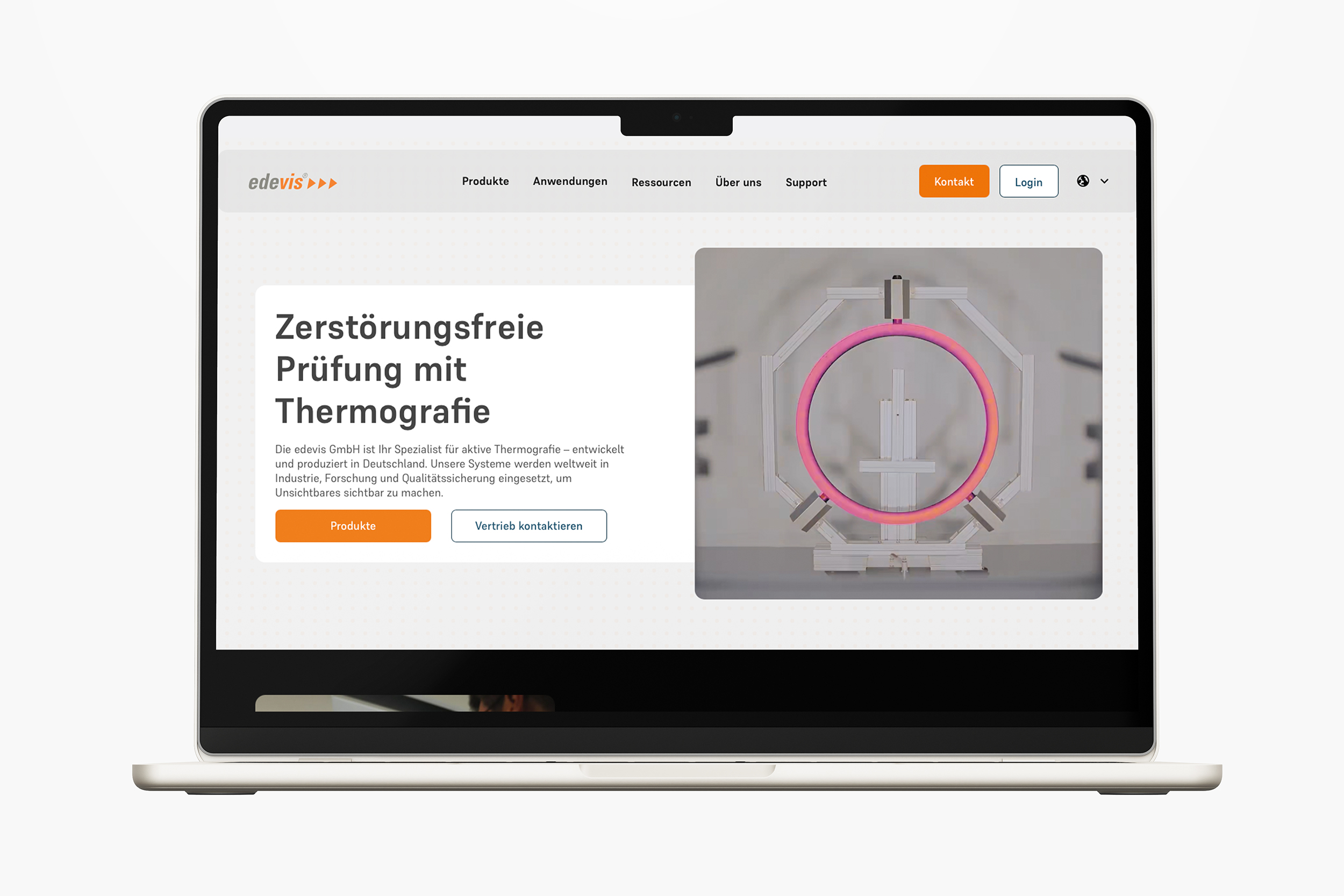 Relance et film publicitaire pour edevis GmbH