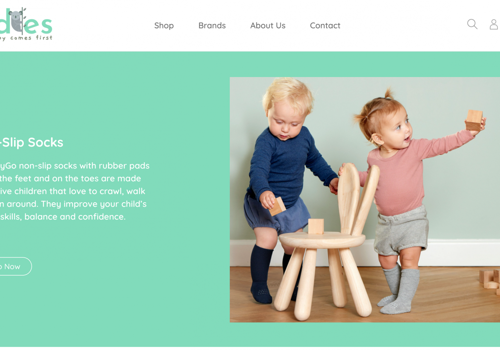Meta Optimizers Projet - Site e-commerce pour une entreprise de produits pour bébé