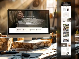 4eck Media | Webdesign & SEO/GEO Projet - OnePager moderne avec landing pages SEO
