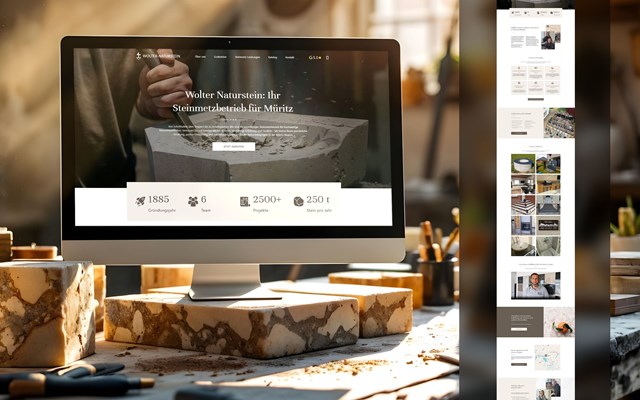 4eck Media | Webdesign & SEO/GEO Projet - OnePager moderne avec landing pages SEO