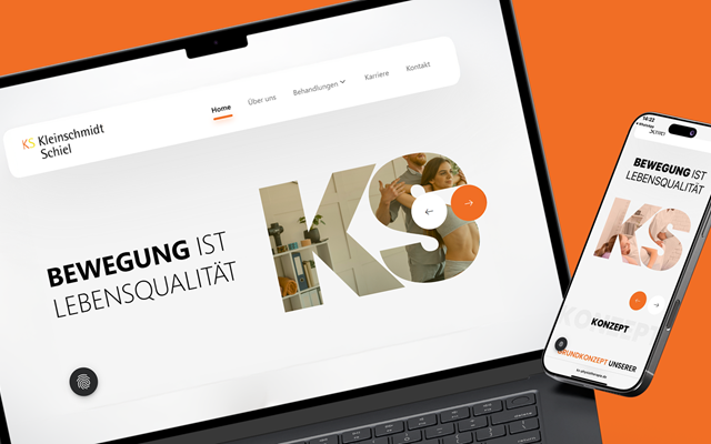 Vanced Media | Webdesign, Online-Marketing, SEO/GEO Projet - Refonte de site web pour KS Physiothérapie