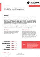 Rappels du centre d’appels