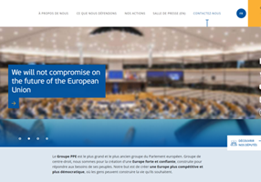 Actency Projet - Groupe parlementaire EPP : Projet Drupal Headless