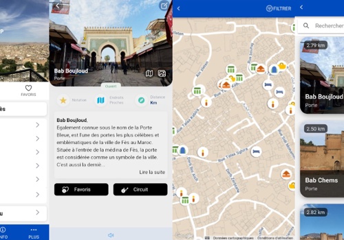 Goolive Projet - Application touristique pour explorer les médinas du Maroc