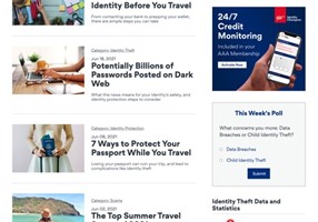 Kegan Quimby Web Design & Development Projet - Identity Champion by AAA