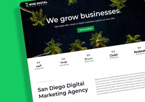 AngleBrackets.io Projet - site web de Wise Digital Partners