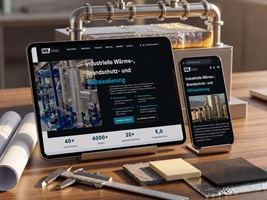 Refonte du site web avec des pages dédiées aux services et aux secteurs d’activité pour un spécialiste de l’isolation industrielle