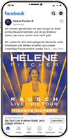 Helene Fischer: Tour-Kampagne auf Meta und TikTok