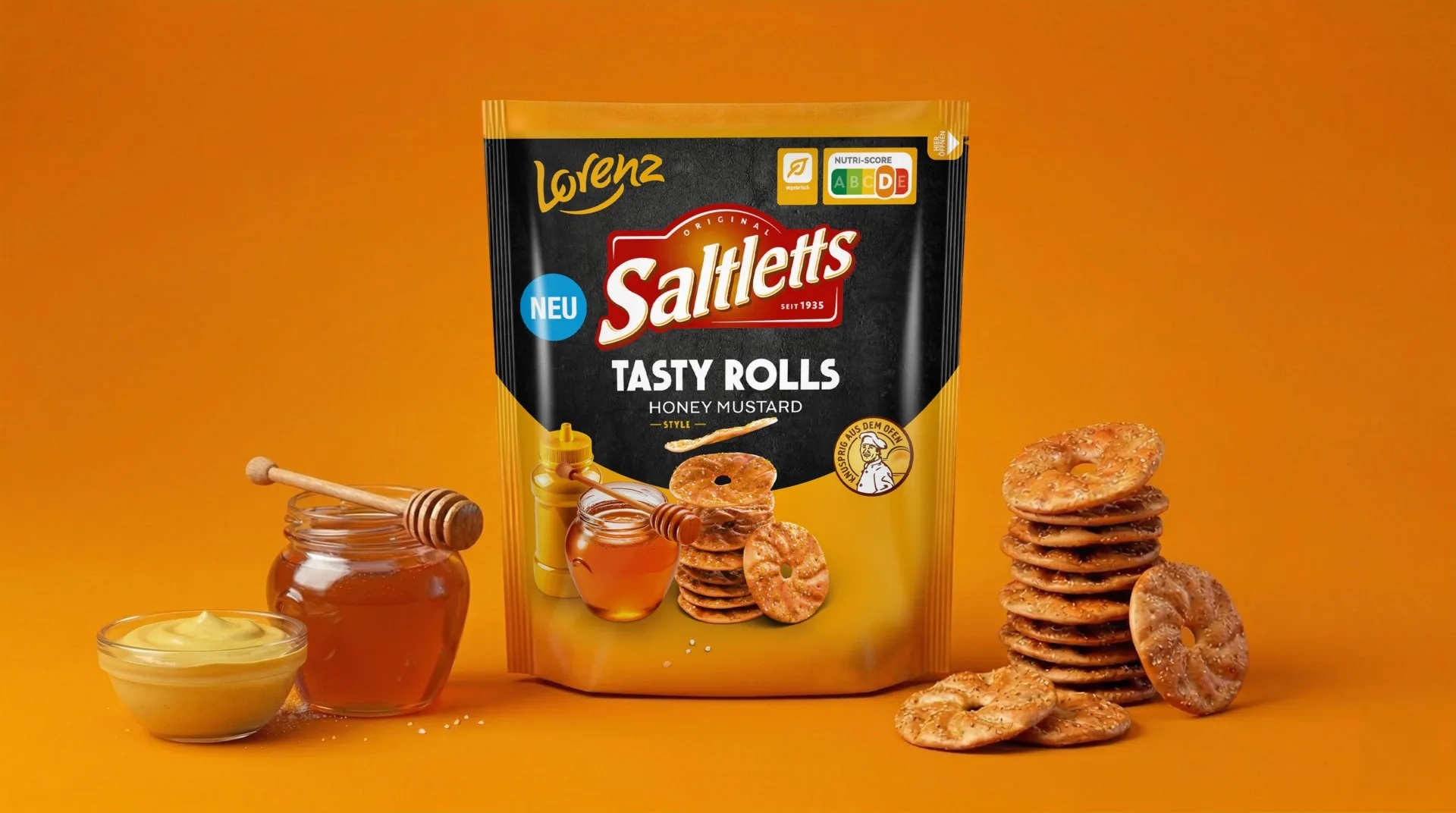 MILK. Food Packaging Design Agentur Projet - Design d’emballage pour les Lorenz Tasty Rolls
