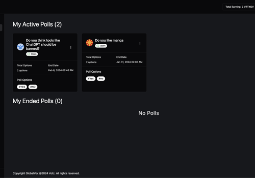 TheBlockchainTeam Projet - Votz - Plateforme de vote décentralisée