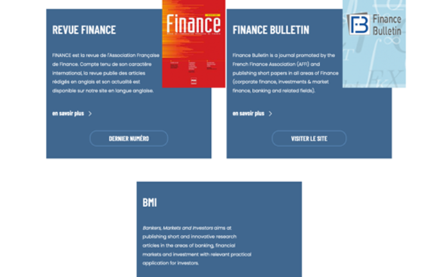 Agence Web CoherActio Projet - AFFI - Association française de la finance - site Drupal 9