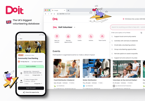 Solution de bénévolat d'entreprise et de RSE